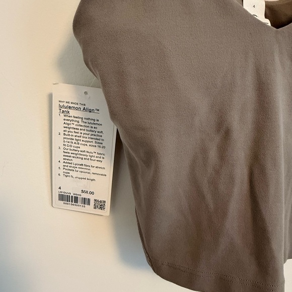 Lululemon Align Fitted Crop Tank Top - Picture 5 of 6